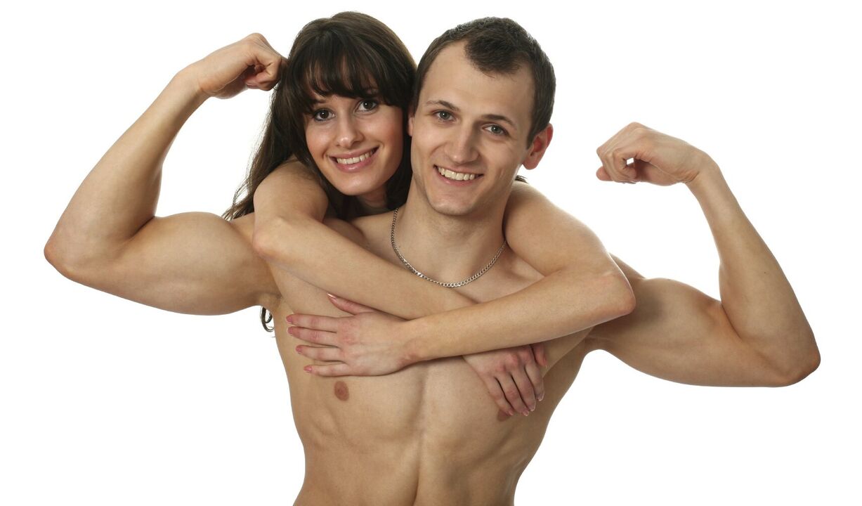 ស្ត្រីដែលមានបុរសម្នាក់ដែលមានការពង្រីកលិង្គ